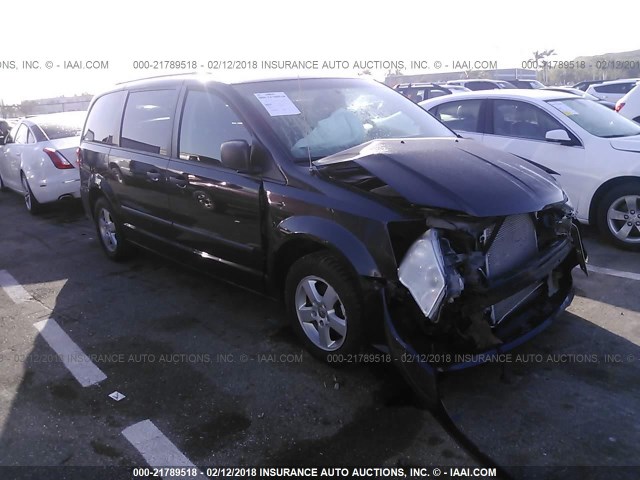 2C4RDGBG8CR103014 - 2012 DODGE GRAND CARAVAN SE GRAY photo 1