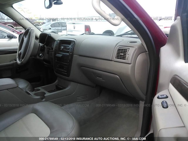 1FMZU74K64UA81032 - 2004 FORD EXPLORER EDDIE BAUER RED photo 5