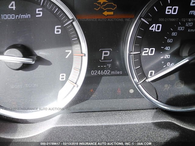 19UUB1F5XGA014823 - 2016 ACURA TLX TECH Light Blue photo 7