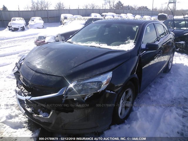 1G11B5SL3FF208861 - 2015 CHEVROLET MALIBU LS 黑色 照片 2