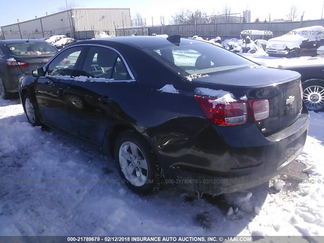1G11B5SL3FF208861 - 2015 CHEVROLET MALIBU LS 黑色 照片 3