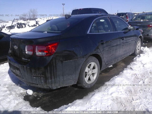1G11B5SL3FF208861 - 2015 CHEVROLET MALIBU LS 黑色 照片 4