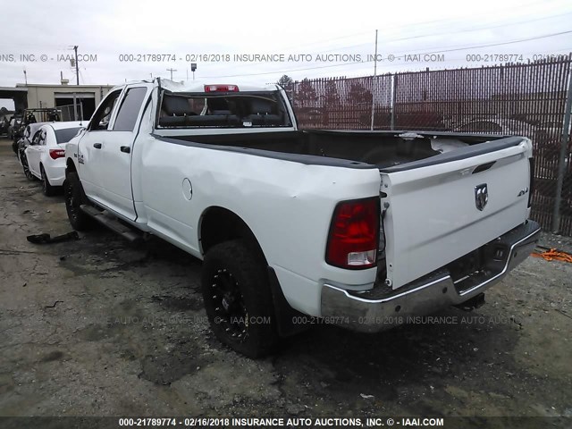 3C6UR5HJ2GG187837 - 2016 RAM 2500 ST WHITE photo 3