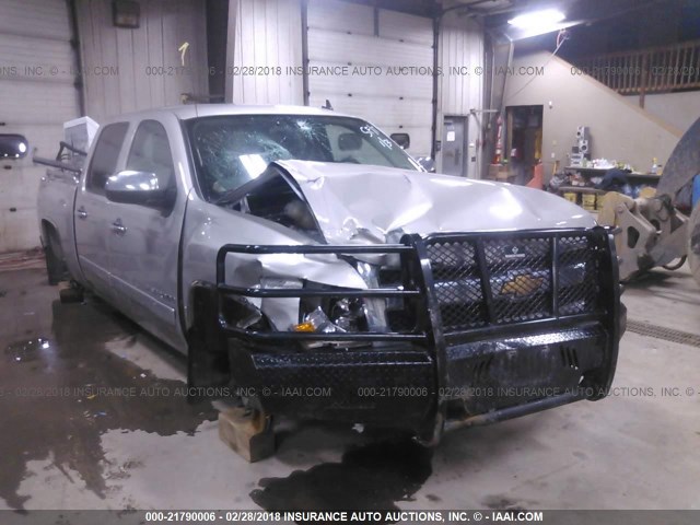 2GCEK13J181277119 - 2008 CHEVROLET SILVERADO K1500 SILVER photo 1