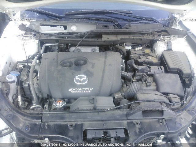 JM3KE4CY6G0767291 - 2016 MAZDA CX-5 TOURING Белый фото 10