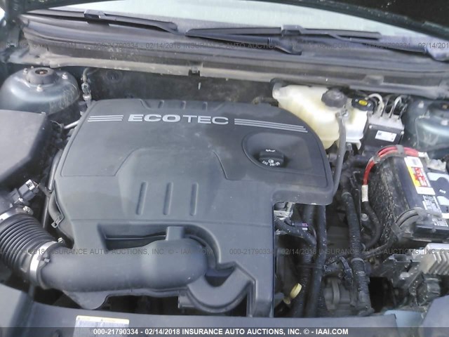 1G1ZG57B79F101269 - 2009 CHEVROLET MALIBU LS 绿色 照片 10