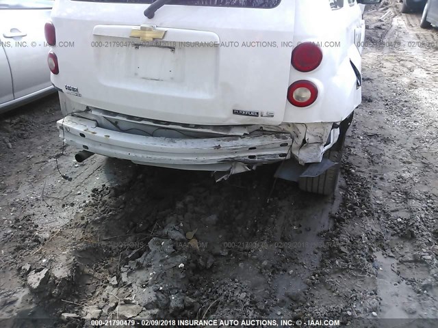 3GNCA13B69S611726 - 2009 CHEVROLET HHR LS თეთრი ფოტო 6
