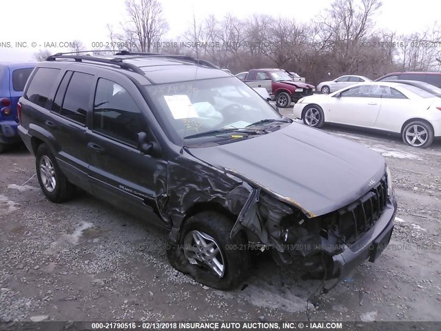 1J4GW48S74C122847 - 2004 JEEP GRAND CHEROKEE LAREDO/COLUMBIA/FREEDOM GRAY photo 1