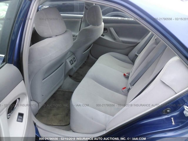 4T1BB46K48U041024 - 2008 TOYOTA CAMRY HYBRID BLUE photo 8