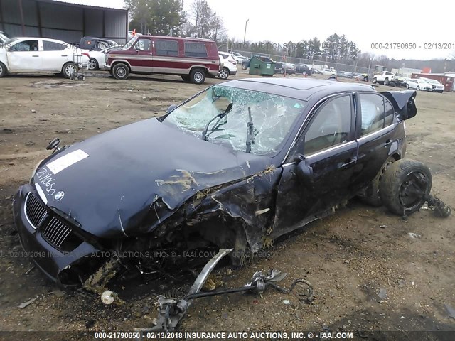 WBAVB73518VH24939 - 2008 BMW 335 I BLUE photo 2