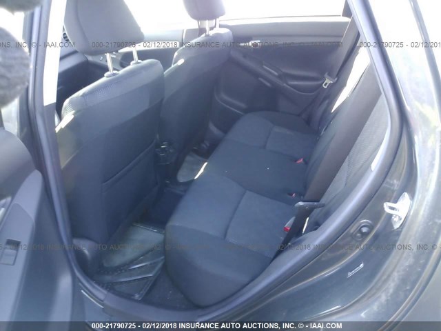 2T1KU4EE3AC518510 - 2010 TOYOTA COROLLA MATRIX  GRAY photo 8