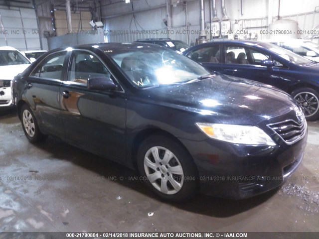 4T1BF3EK7AU532466 - 2010 TOYOTA CAMRY SE/LE/XLE BLACK photo 1