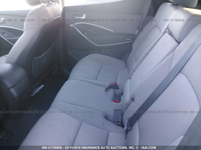 5XYZUDLBXHG387811 - 2017 HYUNDAI SANTA FE SPORT  TAN photo 8