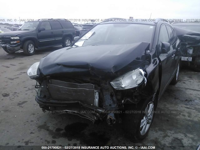 KM8JU3AC6BU243869 - 2011 HYUNDAI TUCSON GLS/LIMITED BLACK photo 2