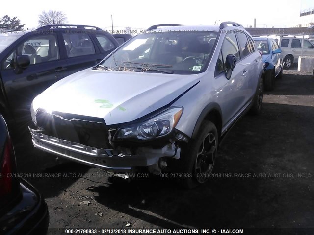 JF2GPAGC4D2874895 - 2013 SUBARU XV CROSSTREK 2.0 LIMITED SILVER photo 6