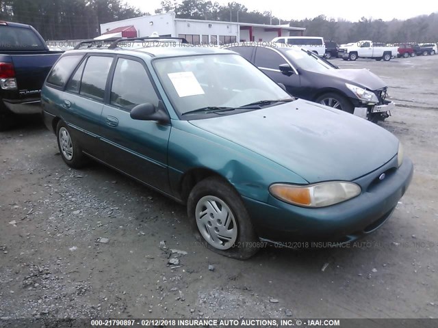 3FALP15P4VR114584 - 1997 FORD ESCORT LX GREEN photo 1