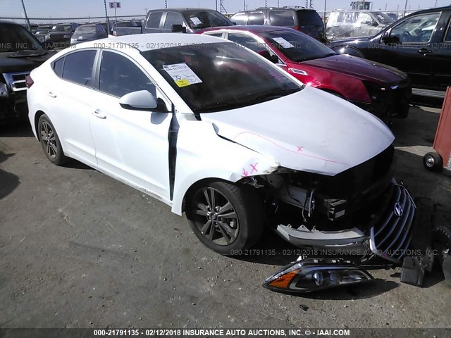 5NPD84LF6HH062342 - 2017 HYUNDAI ELANTRA SE/VALUE/LIMITED WHITE photo 1