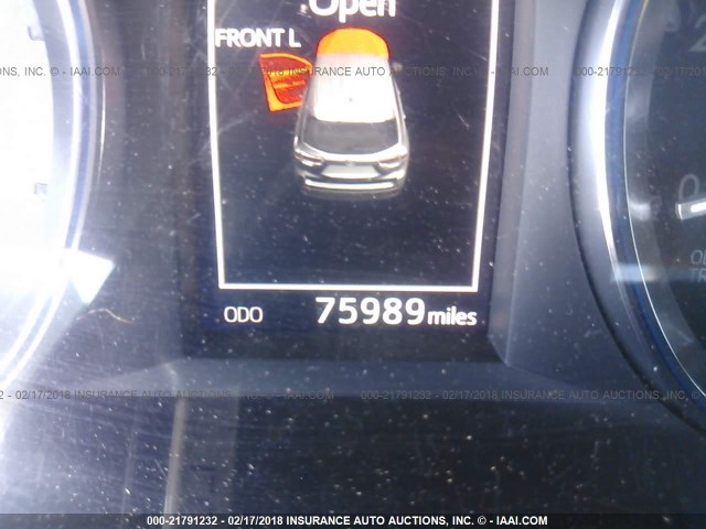 5TDKKRFHXFS062550 - 2015 TOYOTA HIGHLANDER XLE შავი ფოტო 7