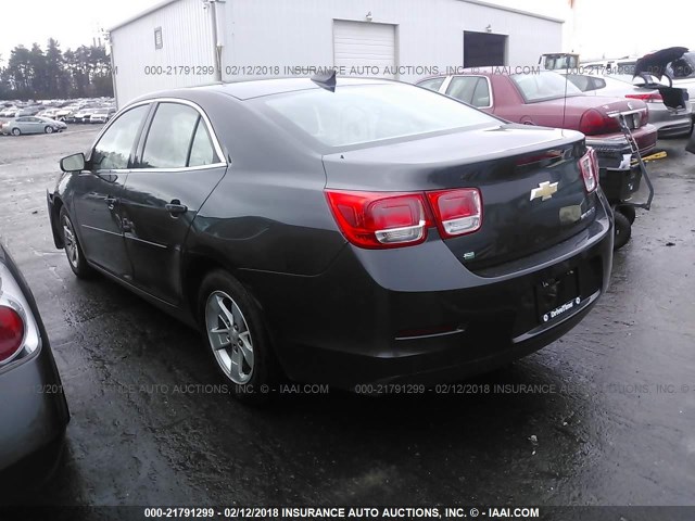 1G11A5SL7FF157206 - 2015 CHEVROLET MALIBU LS GRAY photo 3
