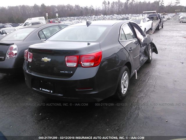 1G11A5SL7FF157206 - 2015 CHEVROLET MALIBU LS GRAY photo 4