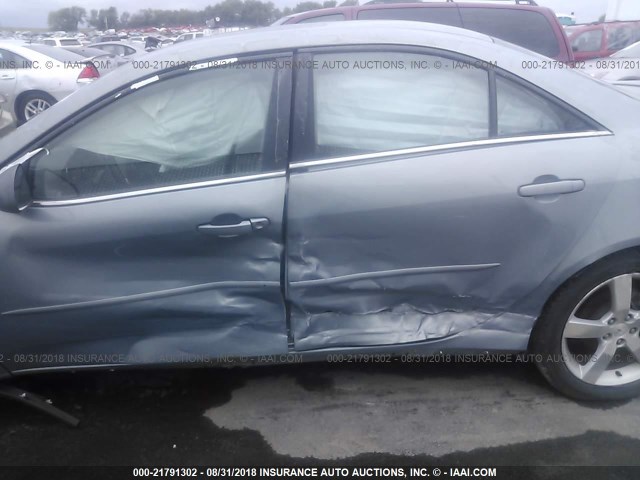 1G2ZM587074136372 - 2007 PONTIAC G6 GTP Light Blue photo 6