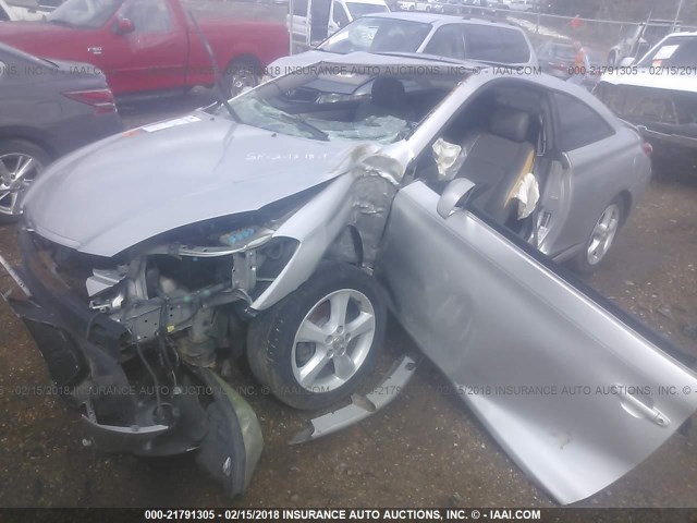 4T1CA38P15U060233 - 2005 TOYOTA CAMRY SOLARA SE/SLE ვერცხლისფერი ფოტო 2