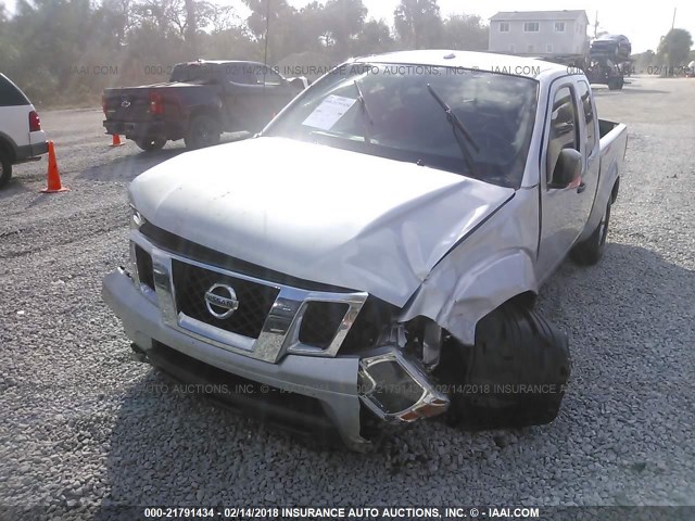 1N6BD0CT0GN731153 - 2016 NISSAN FRONTIER S/SV SILVER photo 6