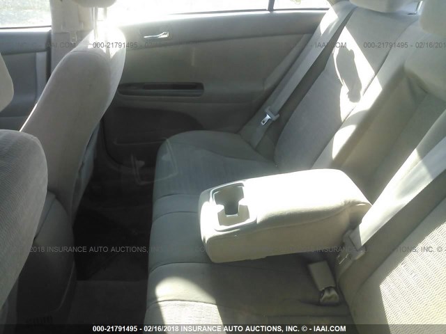 4T1BE32K45U410208 - 2005 TOYOTA CAMRY LE/XLE/SE 金色 照片 8
