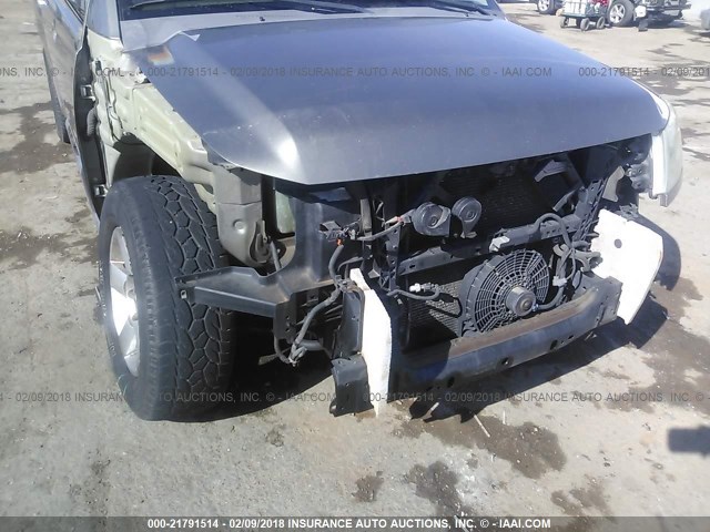 1N6BA07A37N244126 - 2007 NISSAN TITAN XE/SE/LE GRAY photo 6