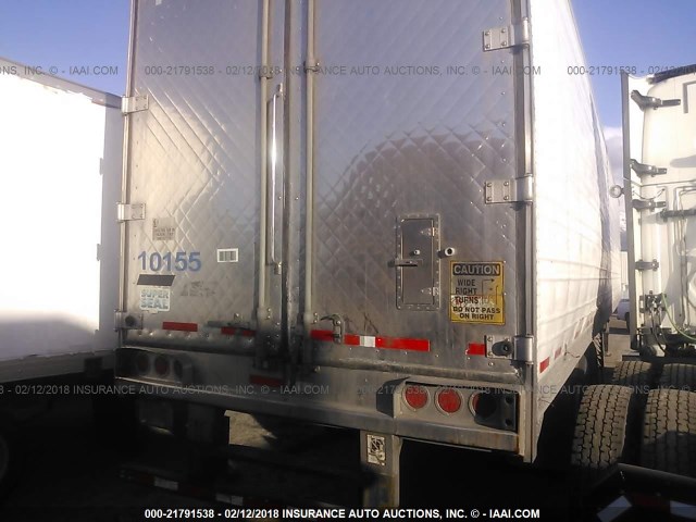 1GRAA06266W700336 - 2006 GREAT DANE TRAILERS VAN  WHITE photo 6