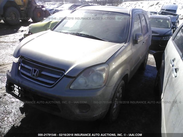 SHSRD789X6U444013 - 2006 HONDA CR-V SE/EX TAN photo 2