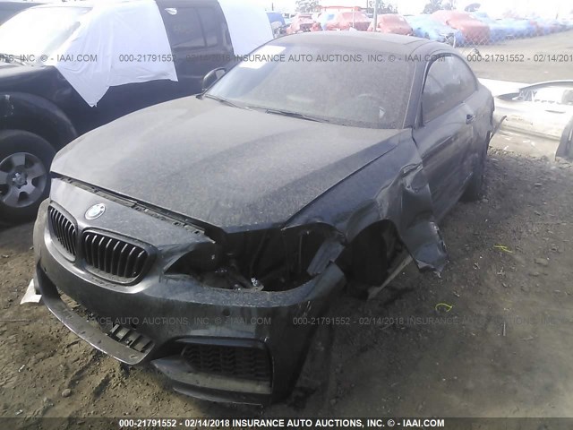 WBA1J7C56FV358388 - 2015 BMW M235I BLACK photo 2