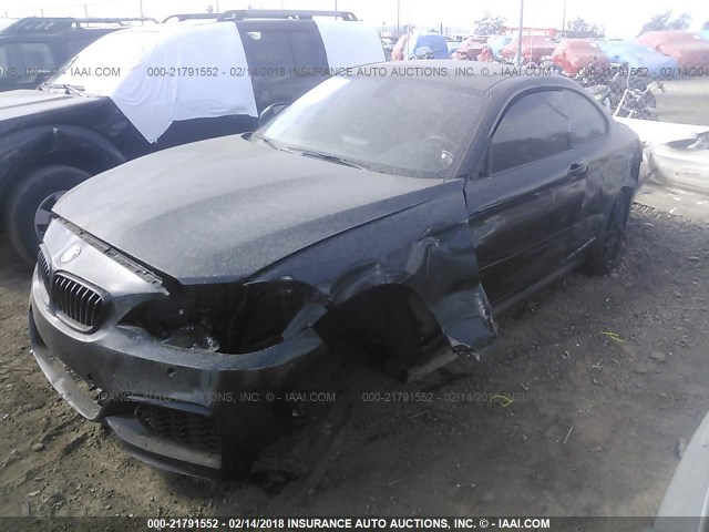 WBA1J7C56FV358388 - 2015 BMW M235I BLACK photo 6