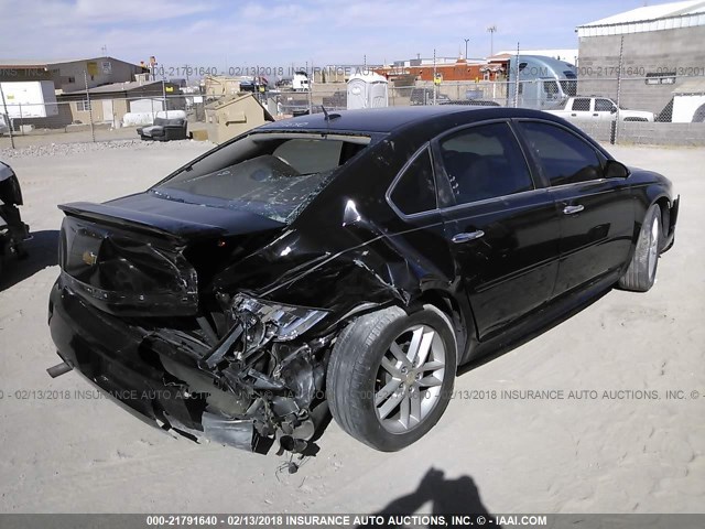 2G1WC5E36E1122139 - 2014 CHEVROLET IMPALA LIMITED LTZ BLACK photo 6