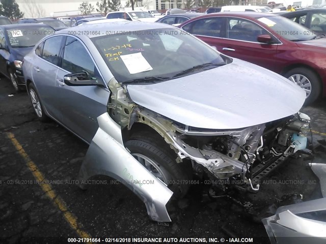 1G1ZJ5SU8GF345987 - 2016 CHEVROLET MALIBU HYBRID SILVER photo 1