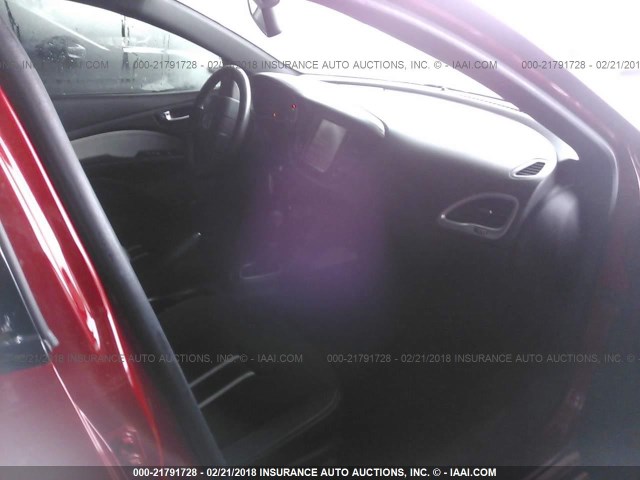 1C3CDFBB2ED677302 - 2014 DODGE DART SXT RED photo 5