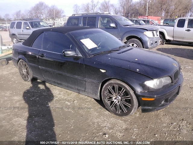 WBABW33455PL35838 - 2005 BMW 325 CI BLACK photo 1