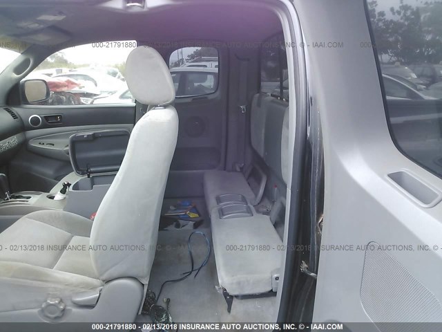 5TEUU42N15Z006001 - 2005 TOYOTA TACOMA ACCESS CAB Schwarz Foto 8
