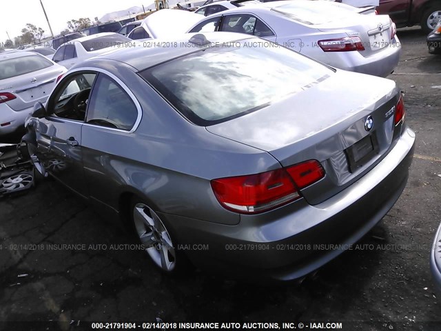 WBAWV13588P119116 - 2008 BMW 328 I SULEV GRAY photo 3