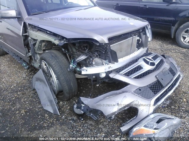 WDCGG5HB3EG310679 - 2014 MERCEDES-BENZ GLK 350 GRAY photo 6