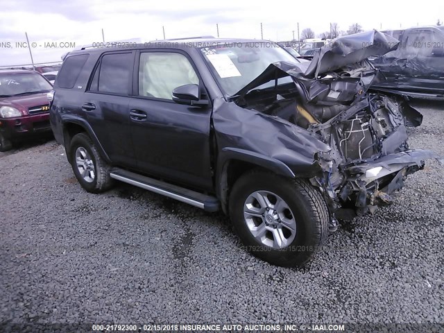 JTEBU5JR8E5195634 - 2014 TOYOTA 4RUNNER SR5/LIMITED/TRAIL GRAY photo 1