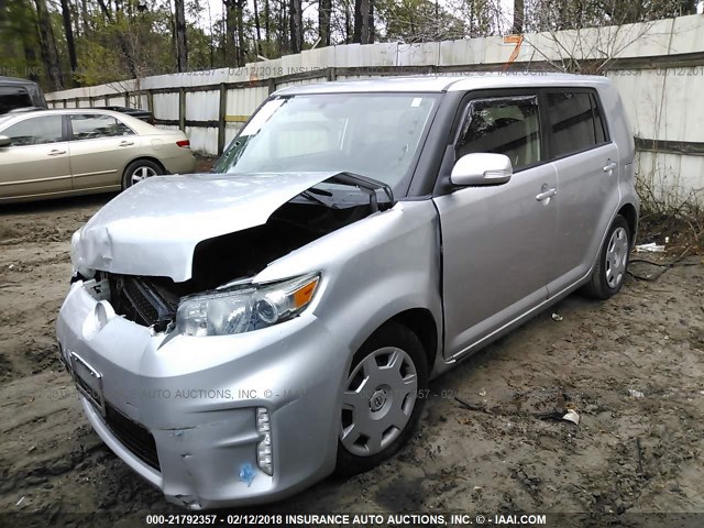 JTLZE4FE5EJ057755 - 2014 TOYOTA SCION XB ვერცხლისფერი ფოტო 2