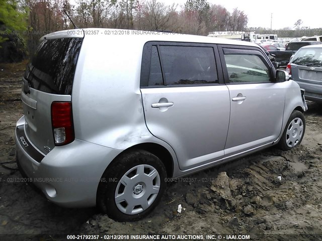 JTLZE4FE5EJ057755 - 2014 TOYOTA SCION XB ვერცხლისფერი ფოტო 4
