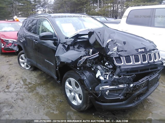 3C4NJDBB1JT142564 - 2018 JEEP COMPASS LATITUDE 黑色 照片 6