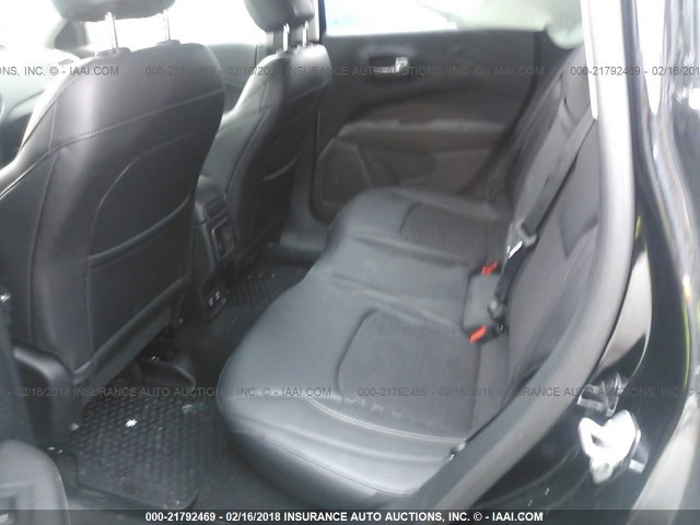 3C4NJDBB1JT142564 - 2018 JEEP COMPASS LATITUDE 黑色 照片 8