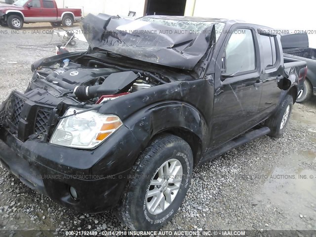 1N6AD0ER8EN739866 - 2014 NISSAN FRONTIER S/SV/SL/PRO-4X BLACK photo 2