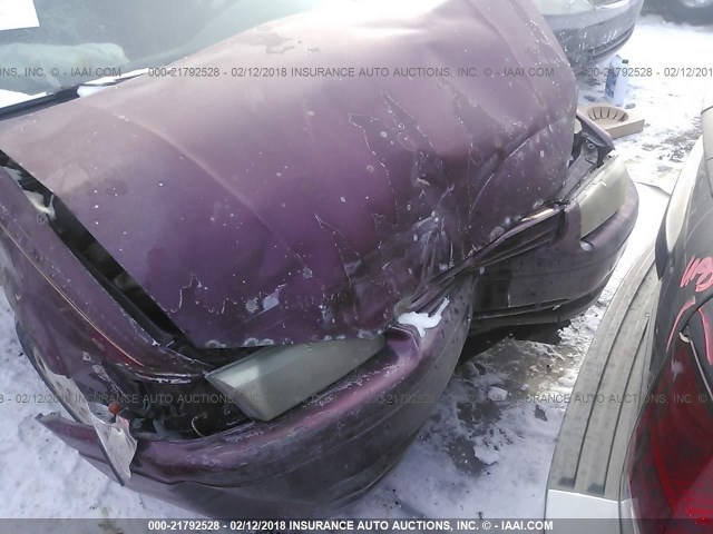 JT2BG22K9V0043332 - 1997 TOYOTA CAMRY LE/XLE Tünd qırmızı foto 6