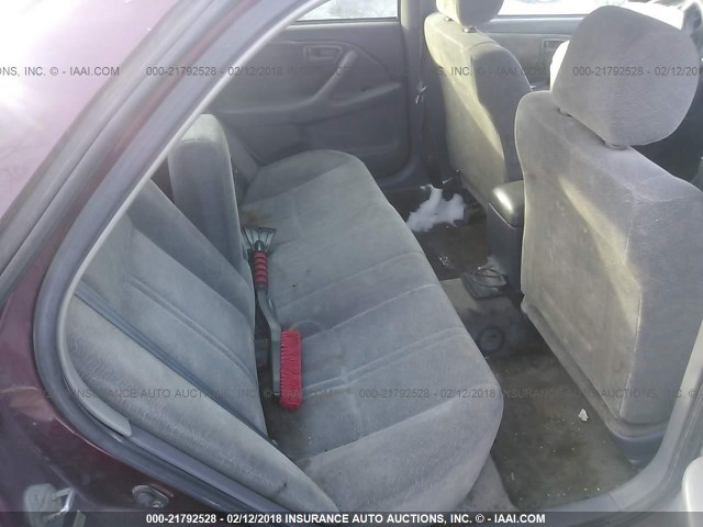 JT2BG22K9V0043332 - 1997 TOYOTA CAMRY LE/XLE Tünd qırmızı foto 8