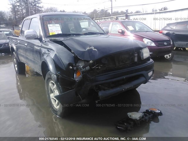 5TEHN72NX3Z277992 - 2003 TOYOTA TACOMA DOUBLE CAB 黑色 照片 1