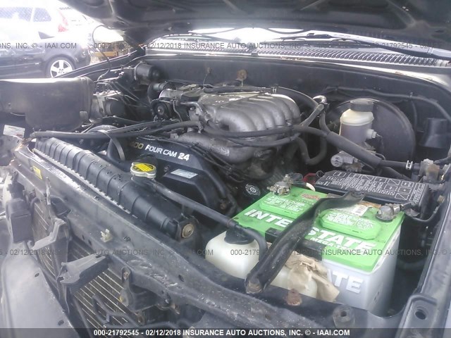 5TEHN72NX3Z277992 - 2003 TOYOTA TACOMA DOUBLE CAB 黑色 照片 10